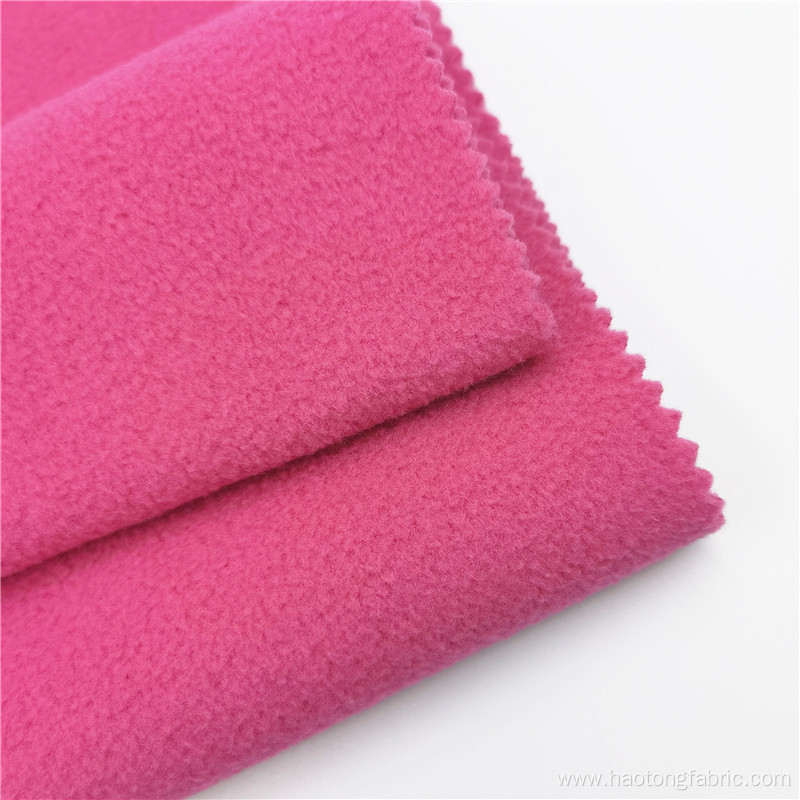 Monochromatic Waterproof Terylene Polar Fleece Fabric