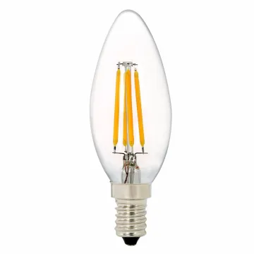 Dimmable Led Candle Bulb C35 E14 Filament