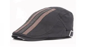 Brush Cotton Twill Strip Applique Adult Casquette Hat