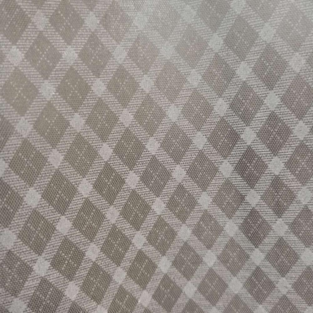 Grid Pattern Printed Oxford