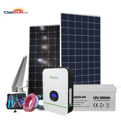 Home Off Grid Solar Energy System - 5kW 48V Renogy Solar Panel Factory Price CE ISO