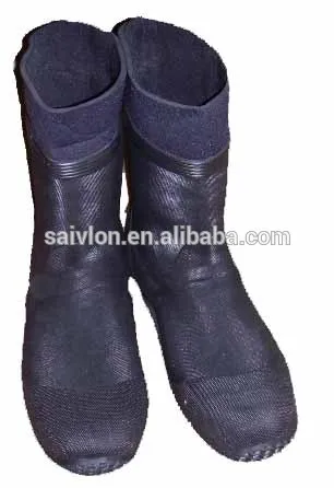 Neoprene rubber waterproof diving boots