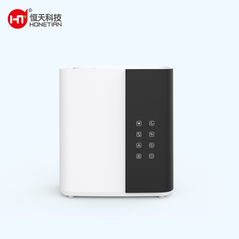 HONETIAN warm mist or cool mist negative ion 12 timer 5L capacity wifi control custom colors indoor plastics hybrid humidifier