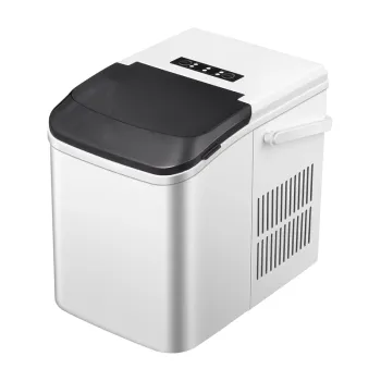 Portable Mini 2L Water Tank Countertop Ice Maker: Transparent Window for Easy Monitoring
