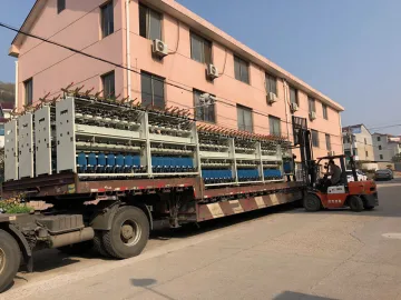 Machine for winding texturing twisting covering FDY POY