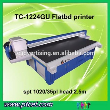 low price with varnish UV digital flatbed printer