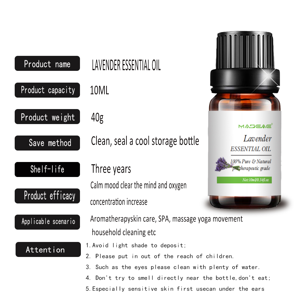 Lavender Essential Oil Water Soluble For Air Humidifier