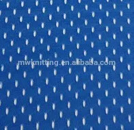 95%polyester 5%spandex breathable mesh fabric for sportswear lining