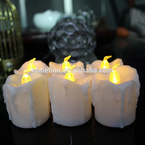 Flameless Candles, LED Tea Light Candles With Battery-Powered wedding Candles Decorations For Parties Events Tealight Candles