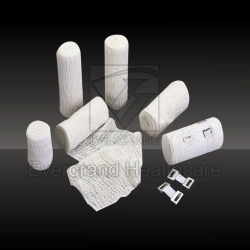 Elastic Crepe Bandages (Bleached)