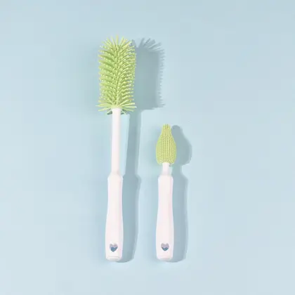 Silicone Bottle Cleaning Brush Set for Baby