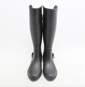 PVC Jockey Riding Rain Boots for Women