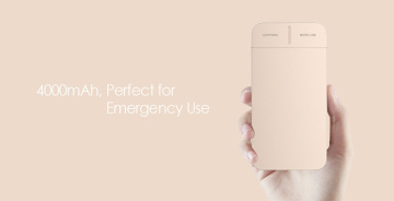 DC5V /2A 4000mAh Power bank for Mobile Phone