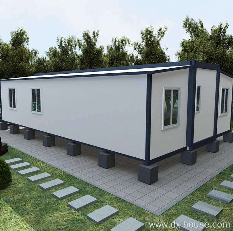 prefab 40ft expandable container home with 3 bedroom