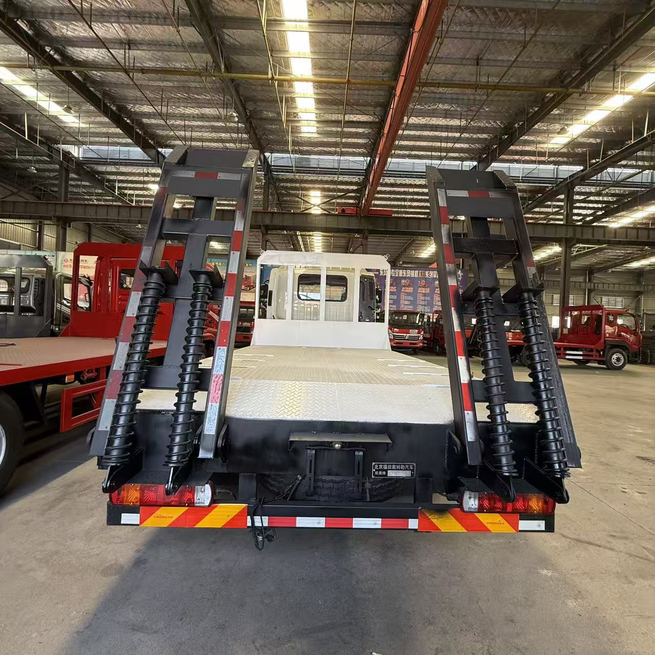 Flat Wrecker Plated Truck for Commercial Use