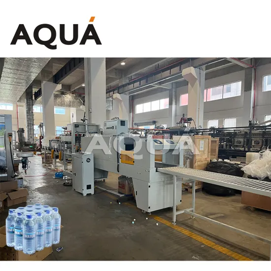 Automatic Heat Shrink Packing Machine / Maquina Automática de Empaquetado de Botellas Plásticas