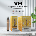 Crystal R Bar Cigarrillos electrónicos 600 Puff