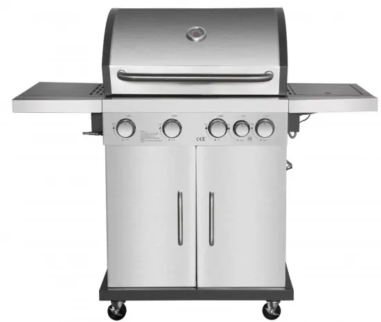 Performance 4 Burner Gas Grill with Side Burner