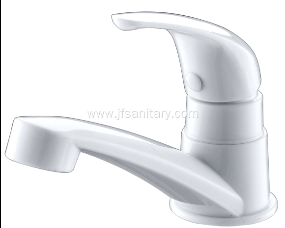 Fashion White ABS Sink Tap Small Plastic Tap