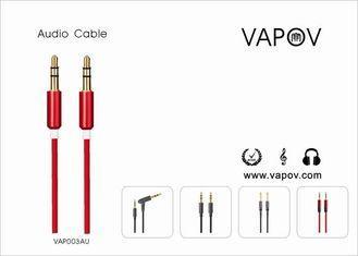 colorful audio cable designed for all kinds of mobile phone