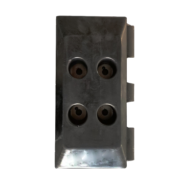 300-mm-Gummikettenplatte für Asphaltfertiger