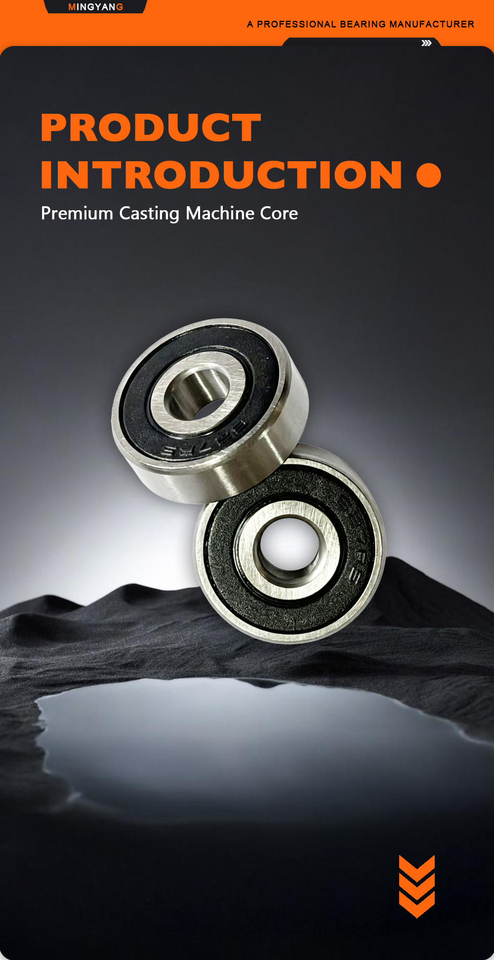627‑2RS Sealed Miniature Wheel Bearing X