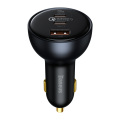 China Multi-Port Fast Charge Car Charger C+C+U 160W Manufactory