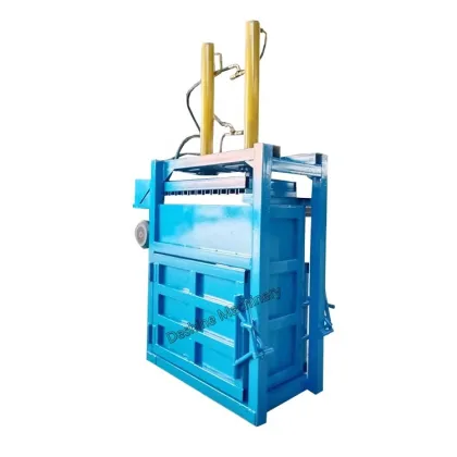 Hydraulic Textile Baler for Fabrics and Clothing Compaction in Recycling