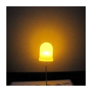 Amber Flimmer LED Diode 5mm/10mm for Candle Flicker Effect 1.8-2.2V