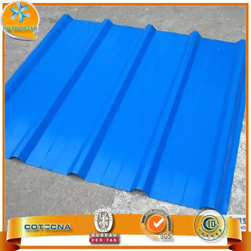 galvanized color corrugated steel sheets