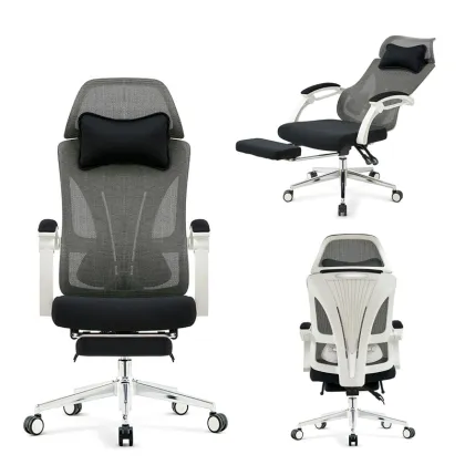 Staff Premium Mesh High Back Office Computer Chair - Adjustable Ergonomic Chair