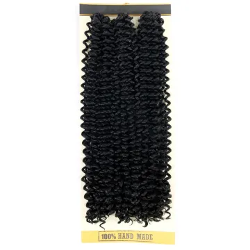 Wholesale 18'' 3pcs/Bag PassionTwist Freetress Crochet hair Heat Resistant Water Wave Crochet Braiding Hair Afro For Black Women