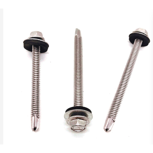 Stainless steel hex head roofing bolt