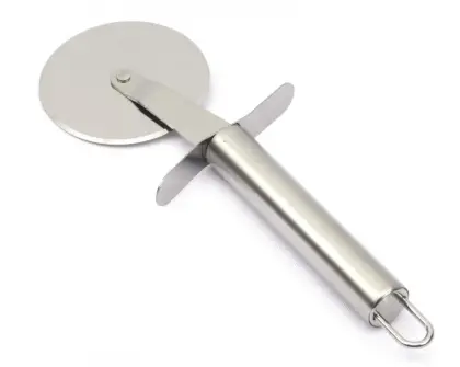 ROLLER STAINLESS STEEL PIZZA KNIFE