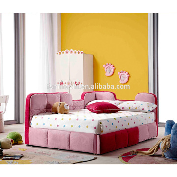 Pink Fabric Pretty Girls Soft Castle Bed DSE0008-1