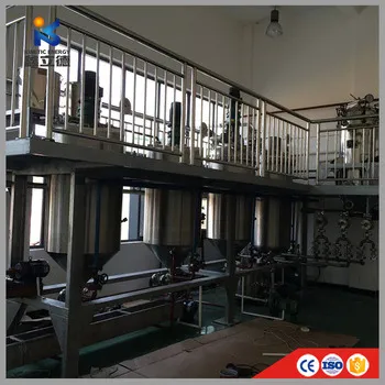 Mini Vegetable Oil Refinery Equipment Pilot Oil Refining Plant, Small Scale Cooking Oil Refinery