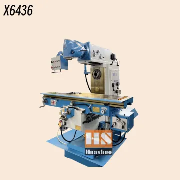 X6436 Vertical Milling Machine: 3-Axis Universal Metal Milling & Light Duty Drilling Solutions