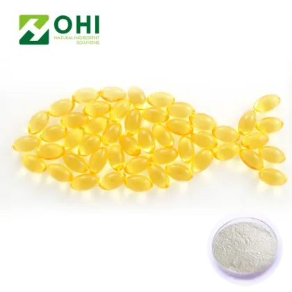 White DHA EPA Fish Oil Powder