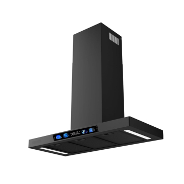 Wholesale Home Mounted Stainless Steel Black Range Hood