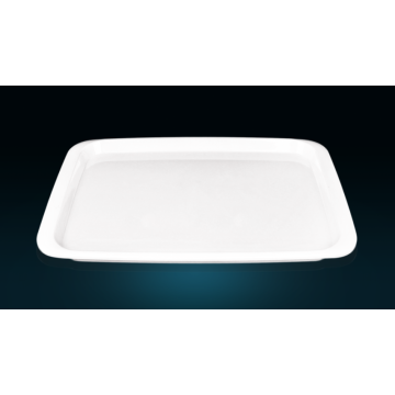 Medium Size Melamine Serving Tray with handles