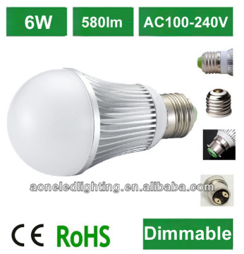 2014 cheap energy saving wholesale led bulb light 6W G07 E26 E27 B22 led lighting bulb