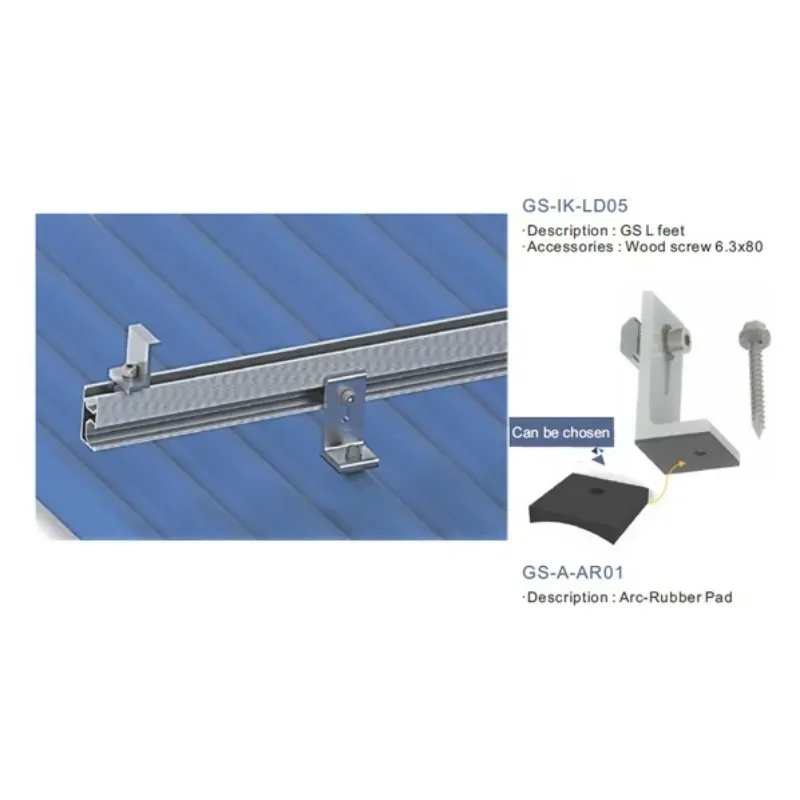 Sunrange Aluminum Alloy Spiral Bracket Fixed Mounting System