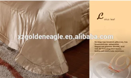Golden 100% Mulberry Silk Bedding Set