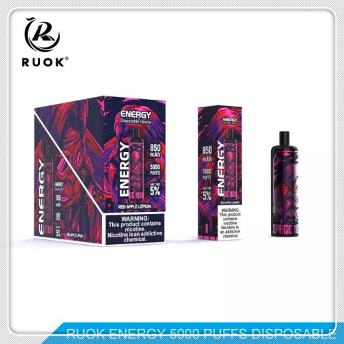 Ruok Energy 5000 Puffs al por mayor de fábrica de precios