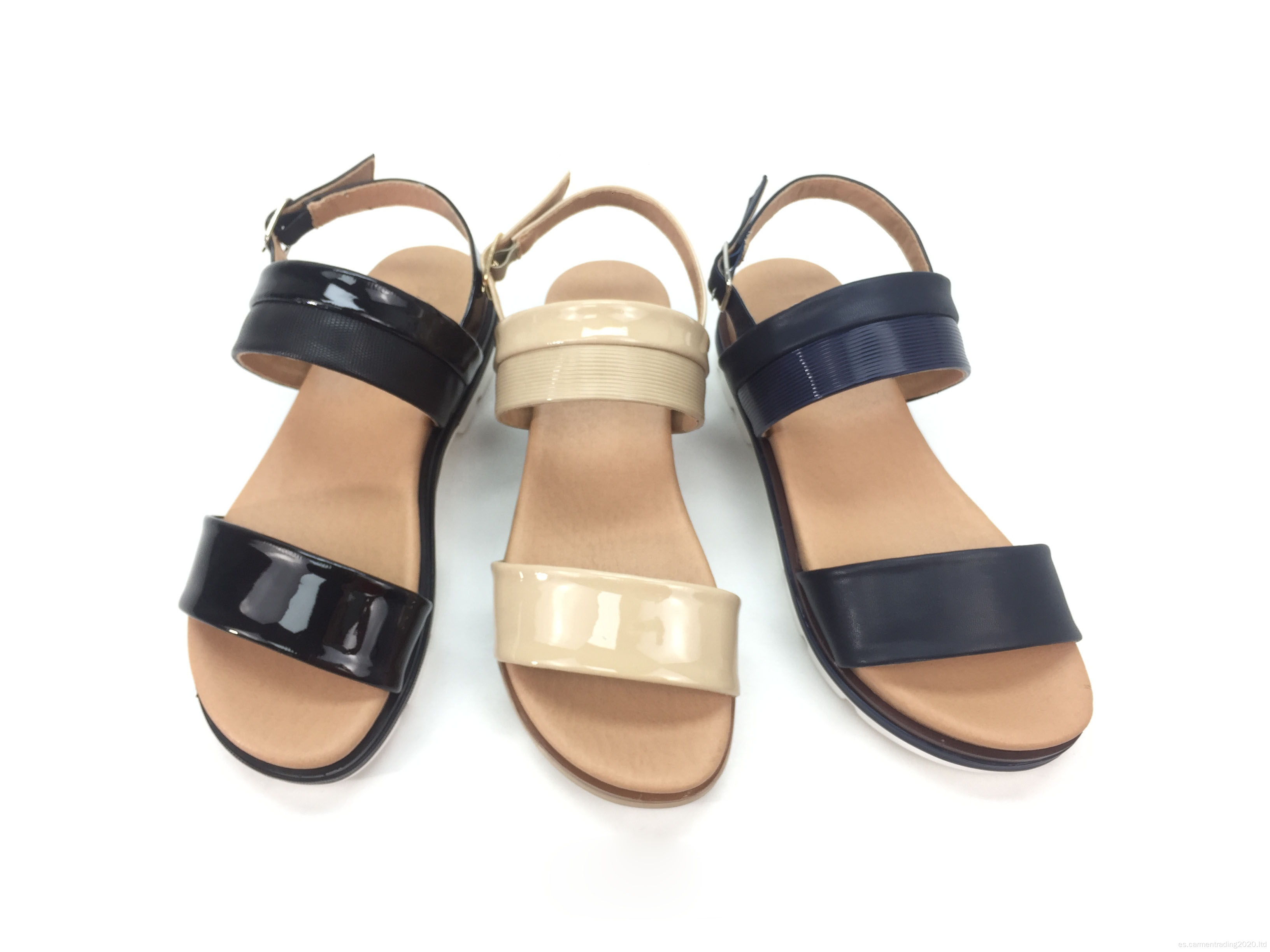 Fashion Women Nuevo diseño sandalias casuales