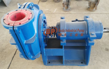 high quality wear-resistant rubber slurry pump