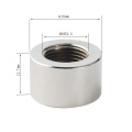 M18x1.5 thread oxygen sensor round base nut