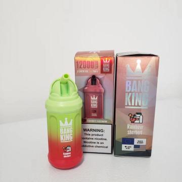 복숭아 아이스 뱅 킹 vape 12000 프랑스