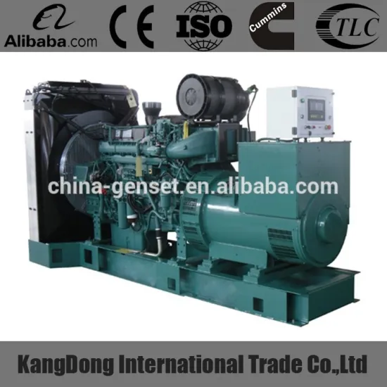 VOLVO engine diesel Generator 450KW power china supplier