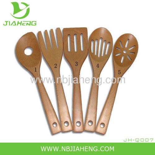 Mountain Woods 6 Piece Wooden Utensil Spoon Set 